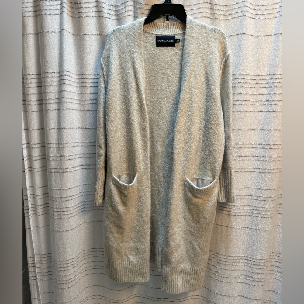 Calvin Klein knee length cardigan